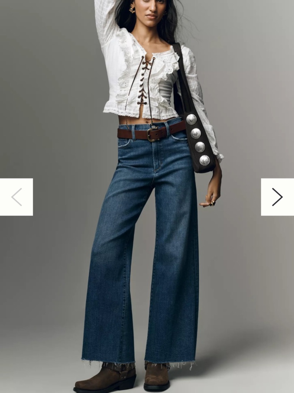 Joe's Jeans High-Rise Wide Leg Jeans